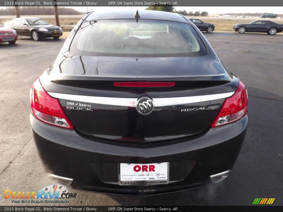 2013 Buick Regal GS Black Diamond Tricoat / Ebony Photo #6