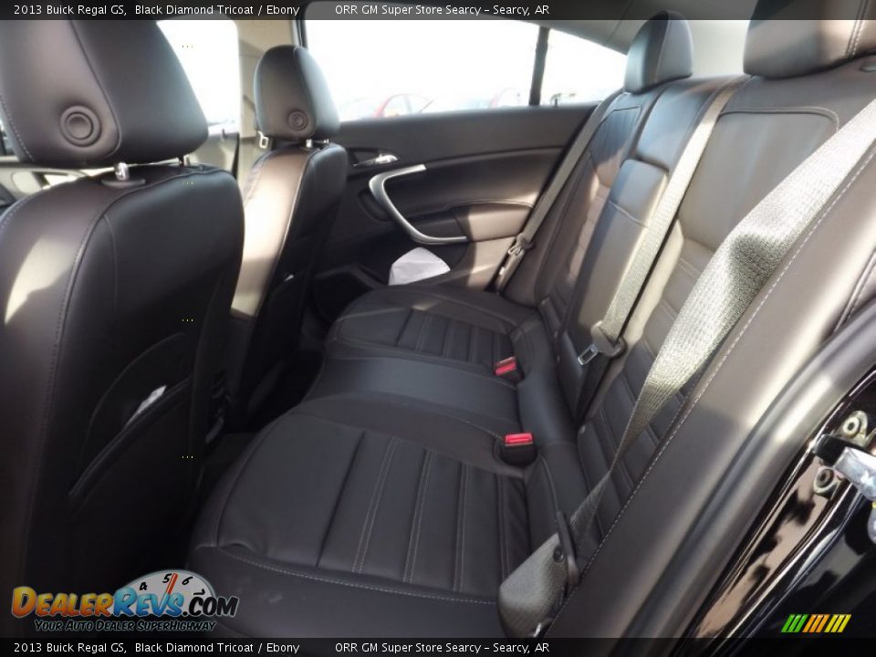 Rear Seat of 2013 Buick Regal GS Photo #15