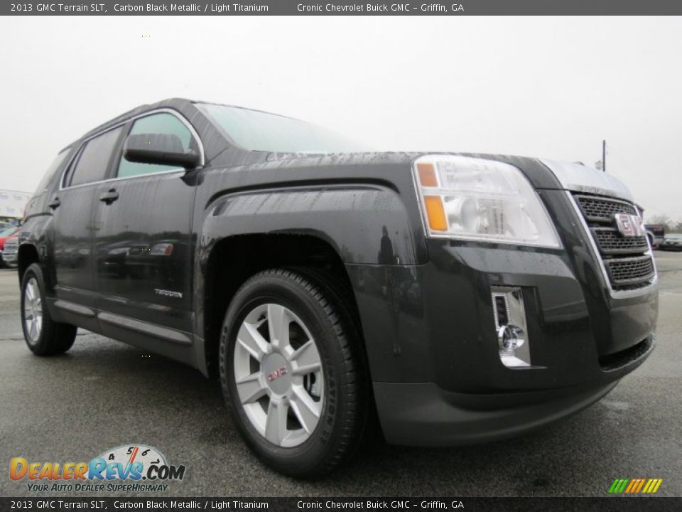2013 GMC Terrain SLT Carbon Black Metallic / Light Titanium Photo #1