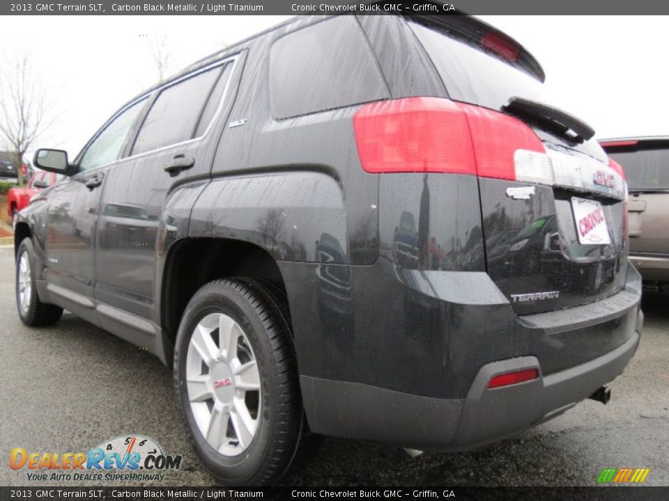 2013 GMC Terrain SLT Carbon Black Metallic / Light Titanium Photo #5