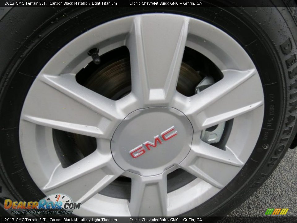 2013 GMC Terrain SLT Carbon Black Metallic / Light Titanium Photo #8