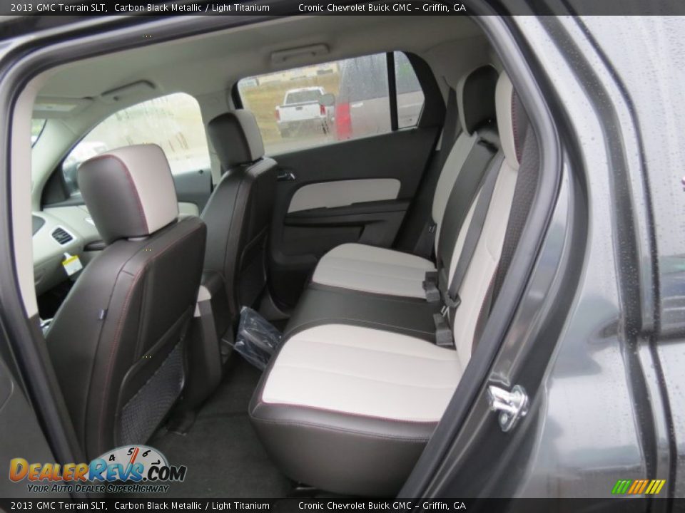 Rear Seat of 2013 GMC Terrain SLT Photo #10