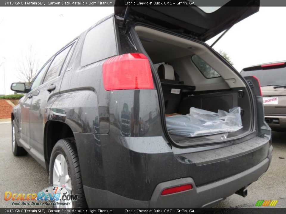 2013 GMC Terrain SLT Carbon Black Metallic / Light Titanium Photo #12