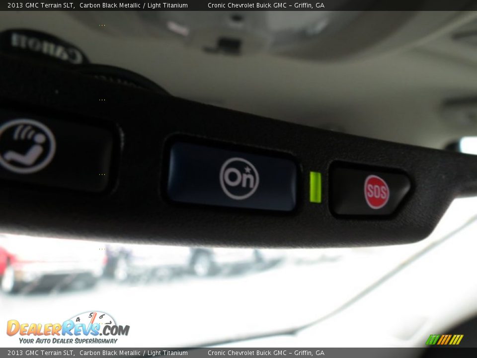 2013 GMC Terrain SLT Carbon Black Metallic / Light Titanium Photo #17