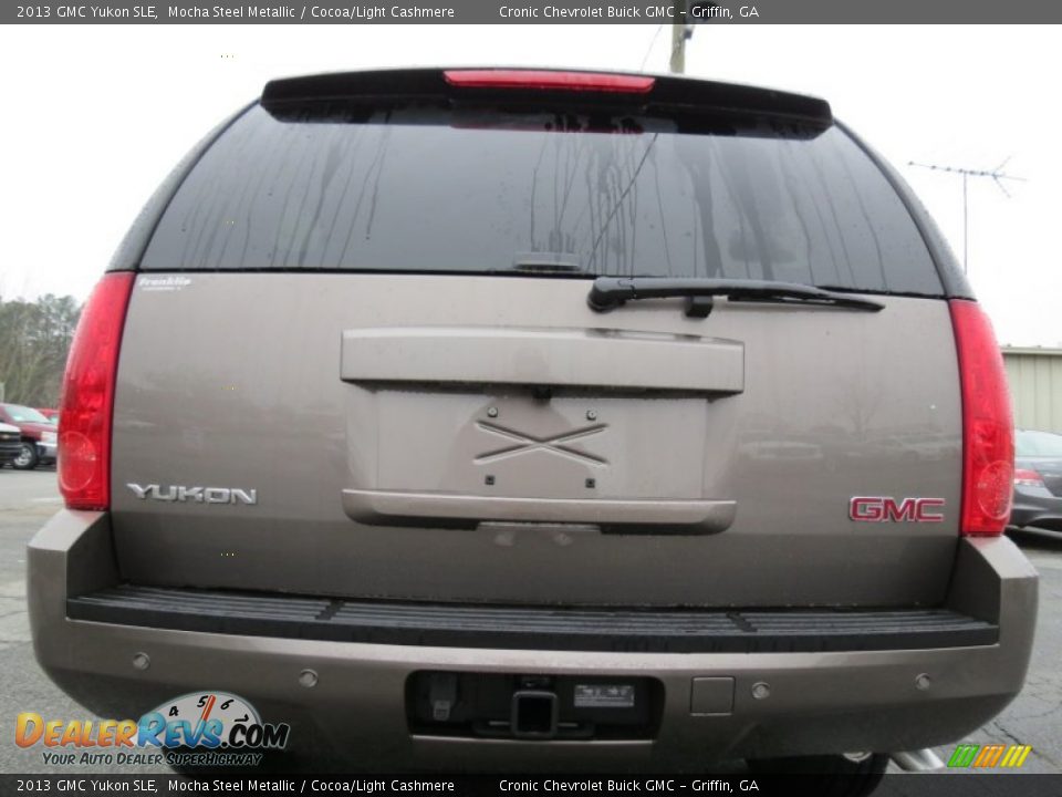 2013 GMC Yukon SLE Mocha Steel Metallic / Cocoa/Light Cashmere Photo #6