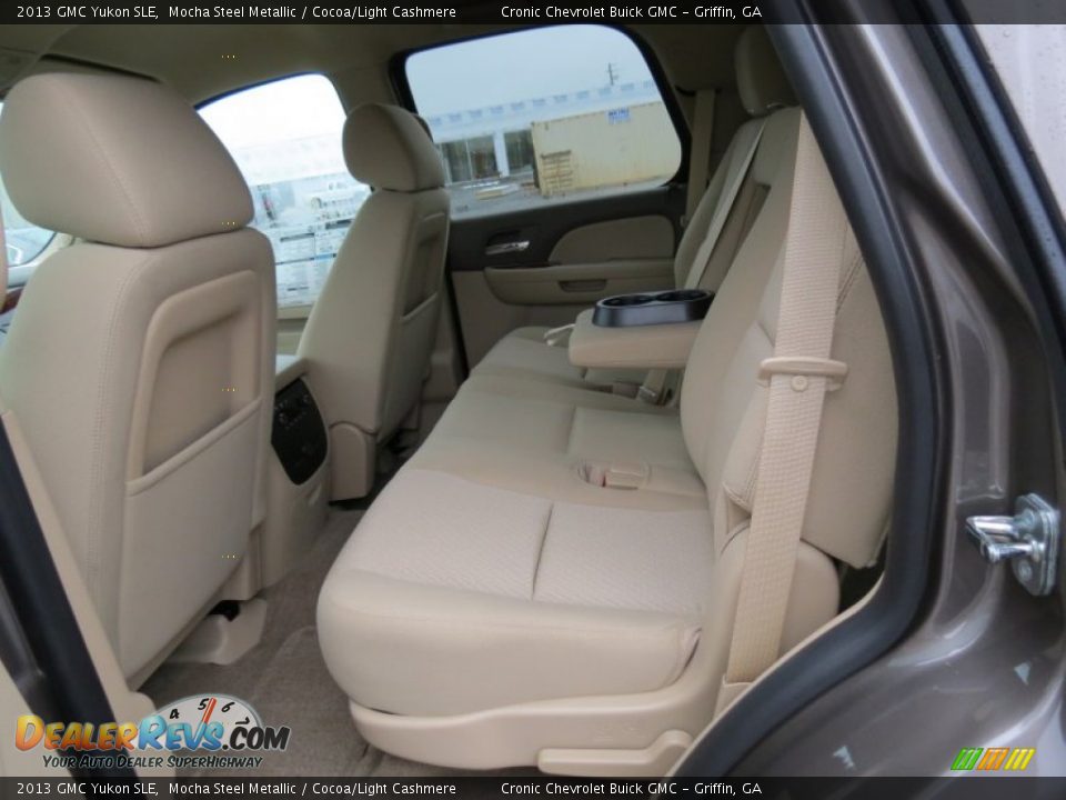 Rear Seat of 2013 GMC Yukon SLE Photo #10