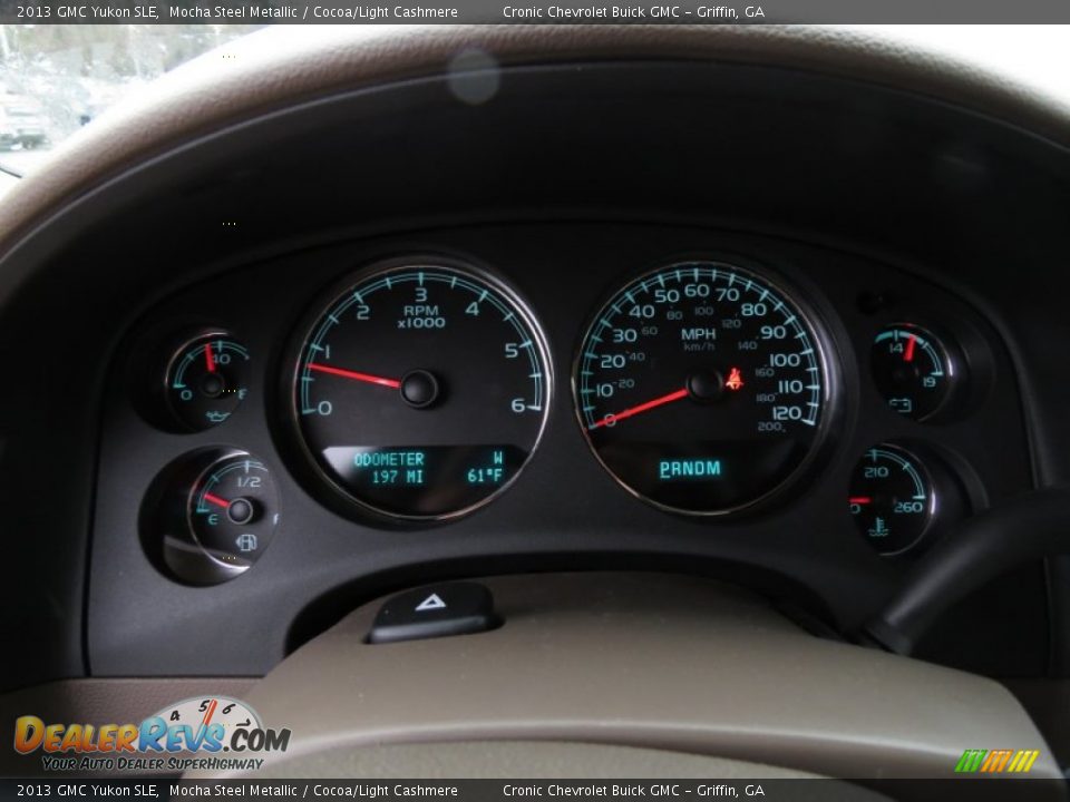 2013 GMC Yukon SLE Gauges Photo #15