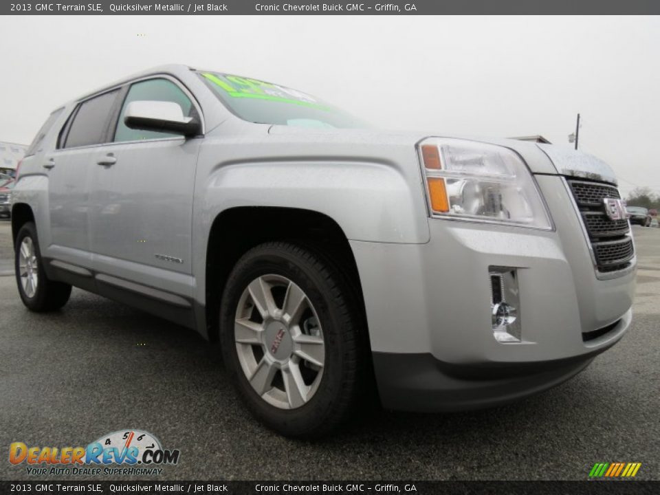 2013 GMC Terrain SLE Quicksilver Metallic / Jet Black Photo #1