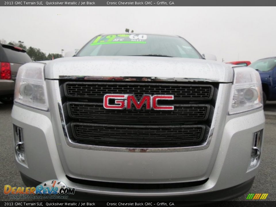 2013 GMC Terrain SLE Quicksilver Metallic / Jet Black Photo #2