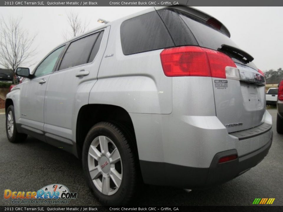 2013 GMC Terrain SLE Quicksilver Metallic / Jet Black Photo #5