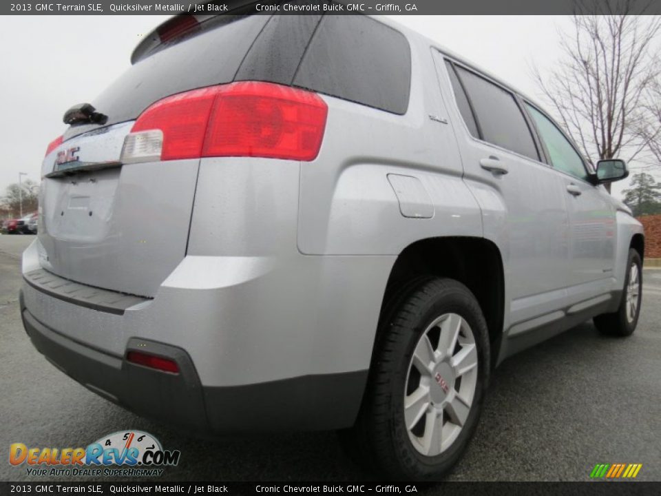 2013 GMC Terrain SLE Quicksilver Metallic / Jet Black Photo #7