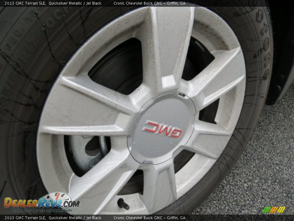 2013 GMC Terrain SLE Quicksilver Metallic / Jet Black Photo #8