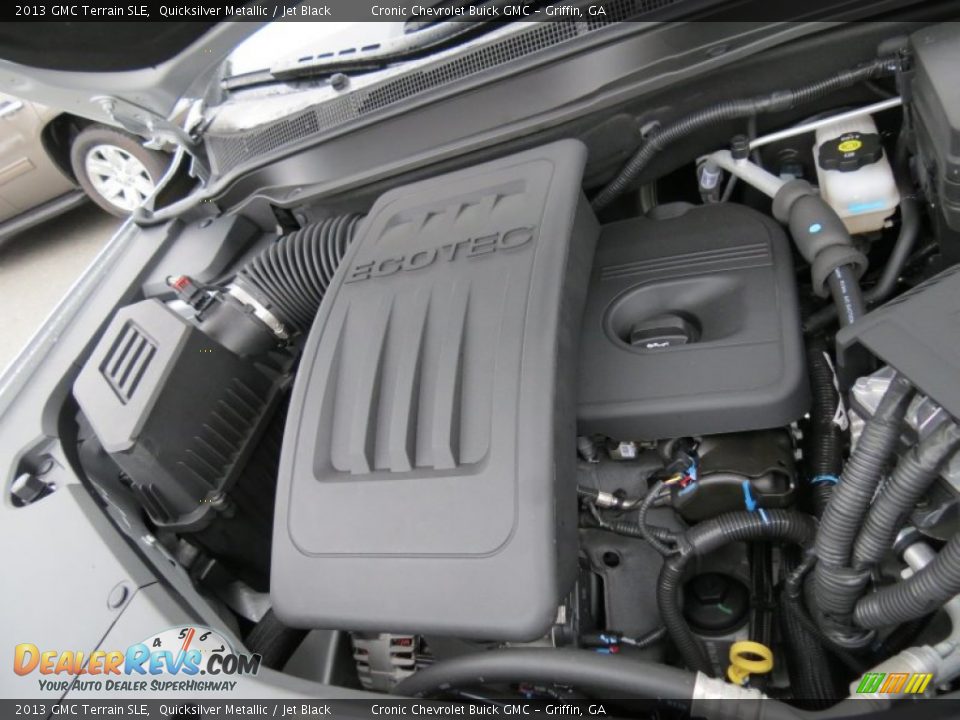 2013 GMC Terrain SLE Quicksilver Metallic / Jet Black Photo #13