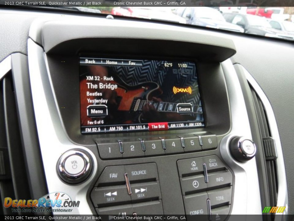 2013 GMC Terrain SLE Quicksilver Metallic / Jet Black Photo #15
