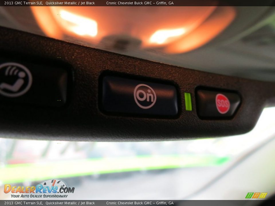 2013 GMC Terrain SLE Quicksilver Metallic / Jet Black Photo #17
