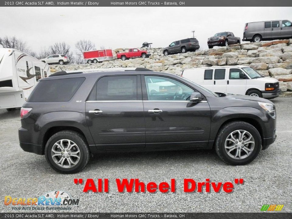 2013 GMC Acadia SLT AWD Iridium Metallic / Ebony Photo #1
