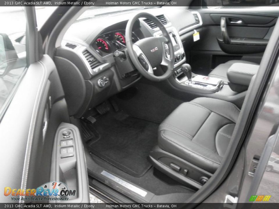 2013 GMC Acadia SLT AWD Iridium Metallic / Ebony Photo #5