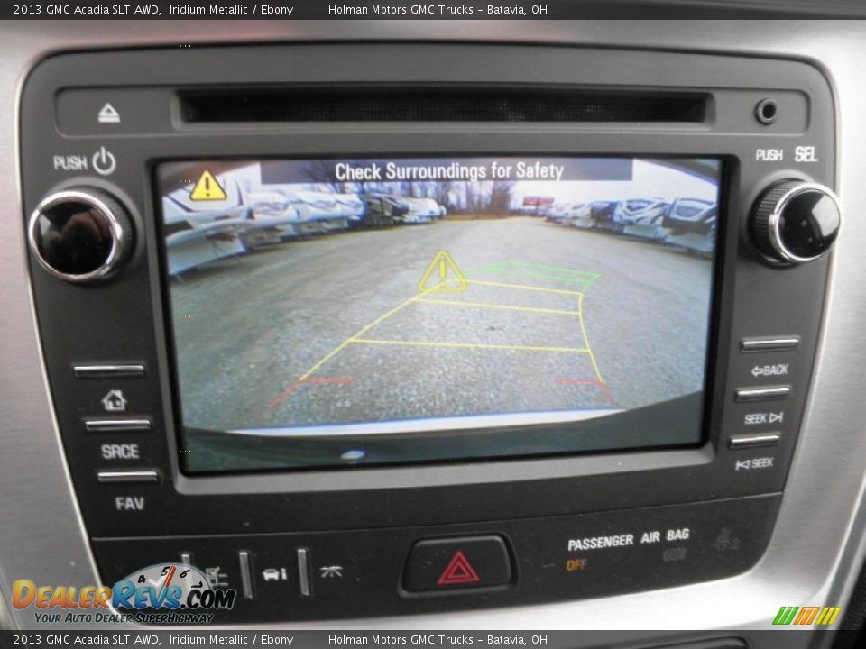 2013 GMC Acadia SLT AWD Iridium Metallic / Ebony Photo #9