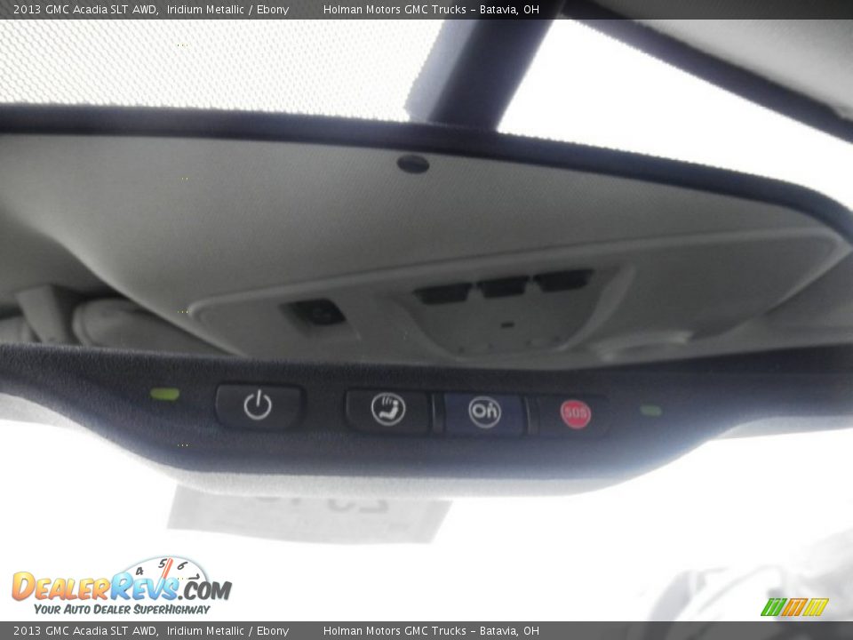 2013 GMC Acadia SLT AWD Iridium Metallic / Ebony Photo #11
