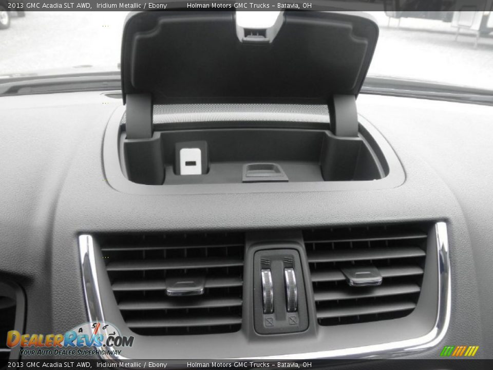2013 GMC Acadia SLT AWD Iridium Metallic / Ebony Photo #12