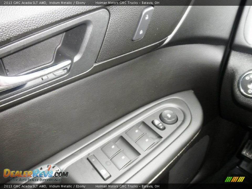 2013 GMC Acadia SLT AWD Iridium Metallic / Ebony Photo #16