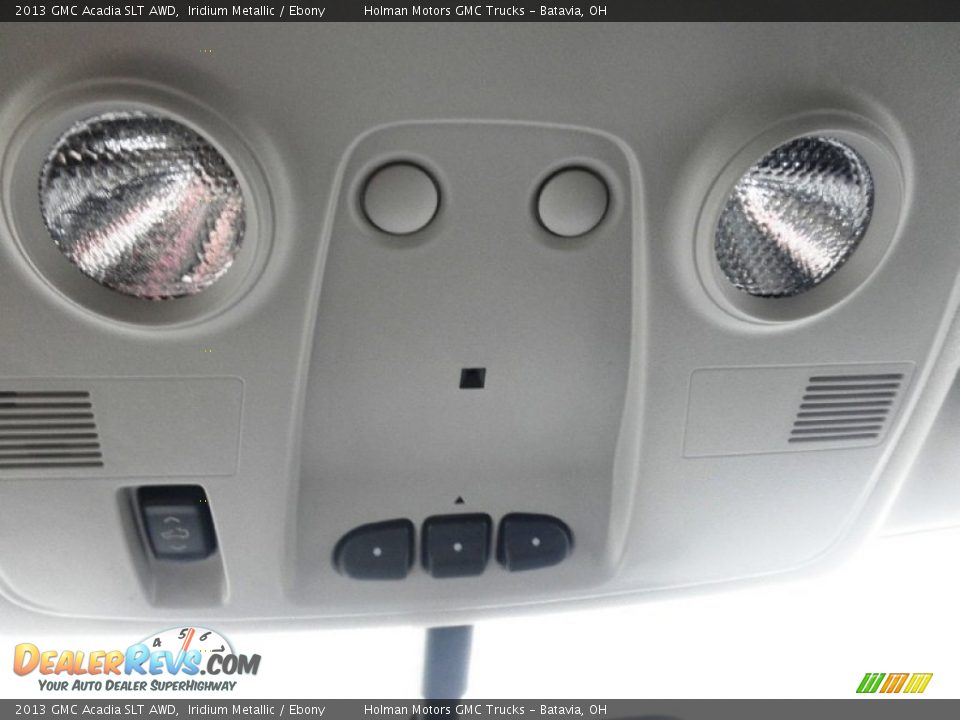 2013 GMC Acadia SLT AWD Iridium Metallic / Ebony Photo #18