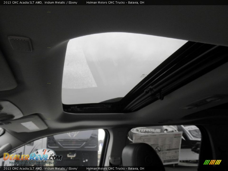 2013 GMC Acadia SLT AWD Iridium Metallic / Ebony Photo #19