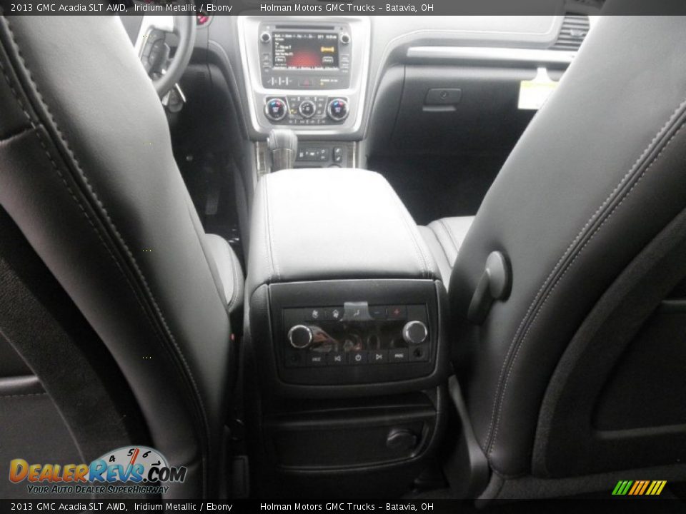 2013 GMC Acadia SLT AWD Iridium Metallic / Ebony Photo #21