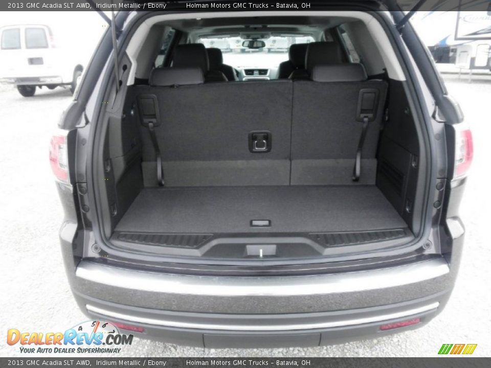 2013 GMC Acadia SLT AWD Iridium Metallic / Ebony Photo #25
