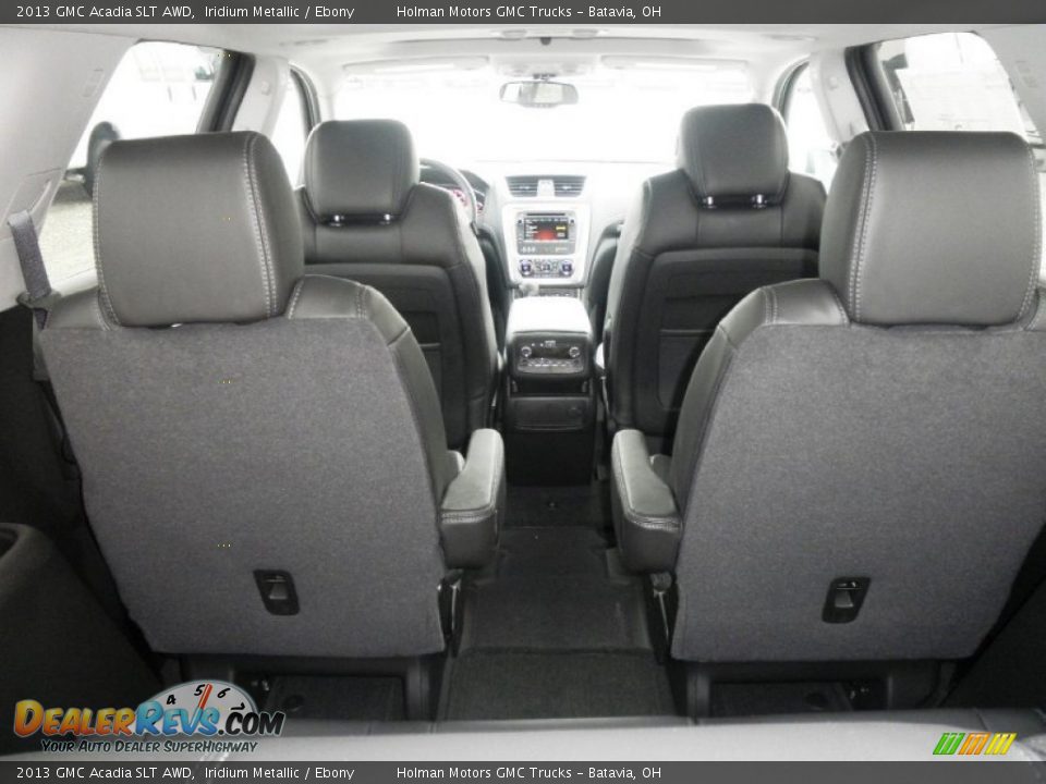 2013 GMC Acadia SLT AWD Iridium Metallic / Ebony Photo #26