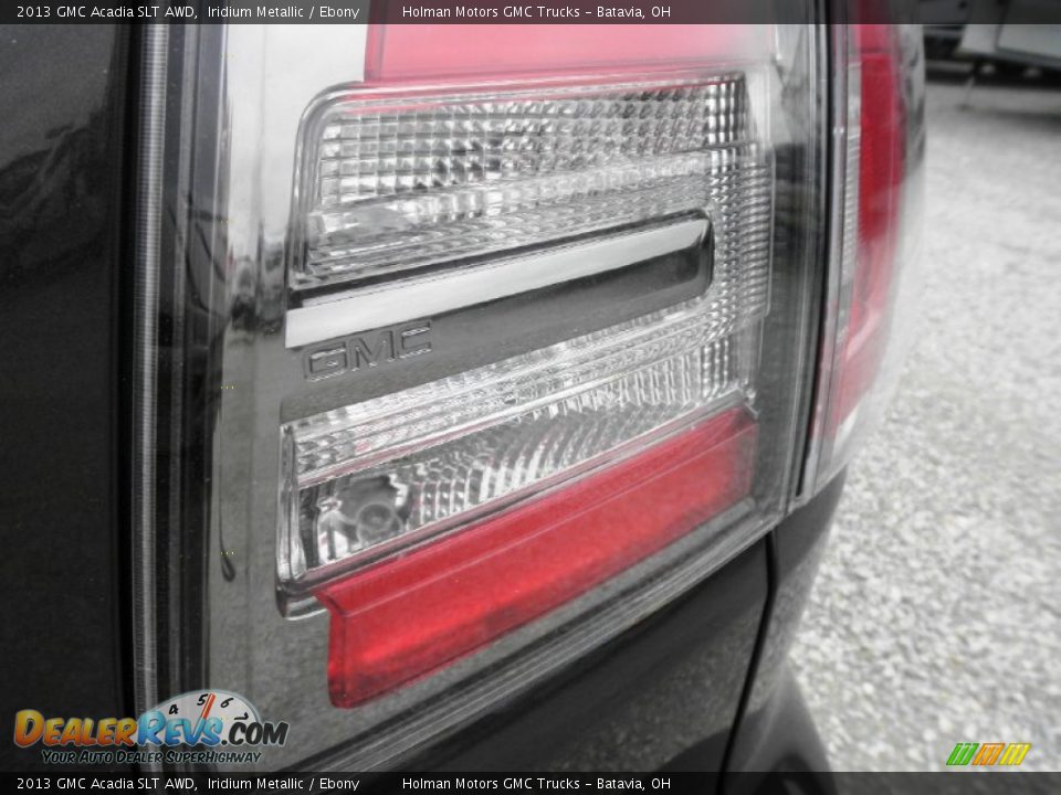 2013 GMC Acadia SLT AWD Iridium Metallic / Ebony Photo #28