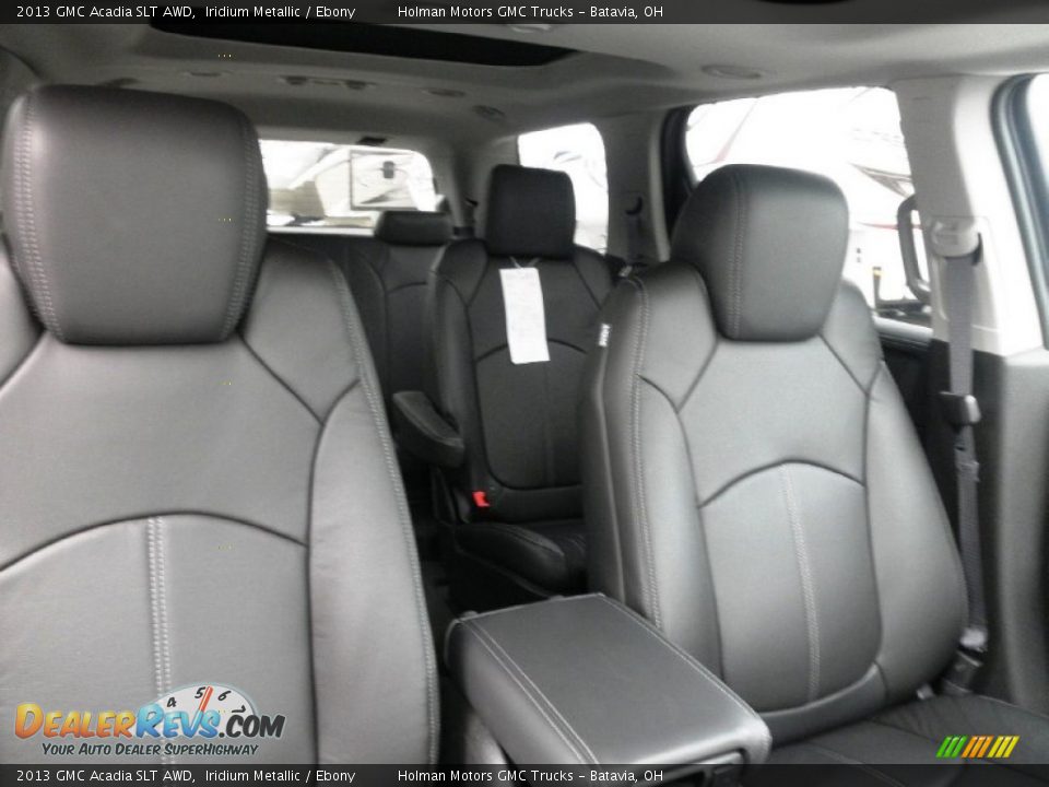 2013 GMC Acadia SLT AWD Iridium Metallic / Ebony Photo #31