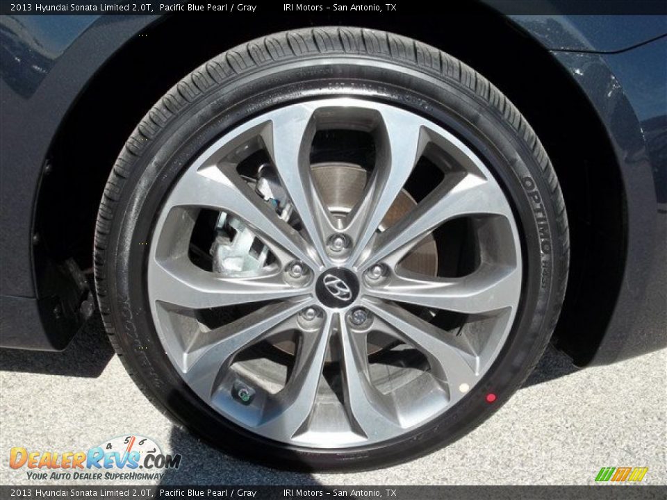 2013 Hyundai Sonata Limited 2.0T Wheel Photo #2