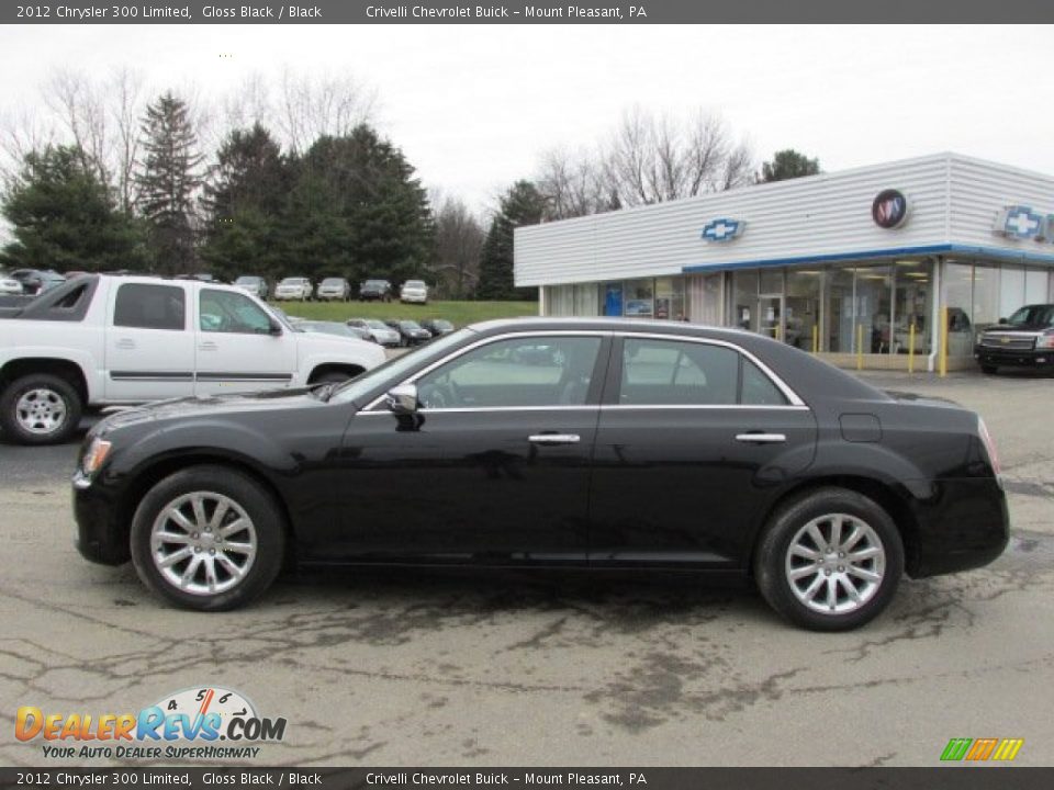 2012 Chrysler 300 Limited Gloss Black / Black Photo #2