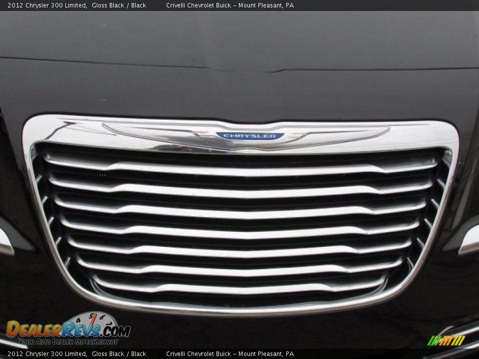 2012 Chrysler 300 Limited Gloss Black / Black Photo #9