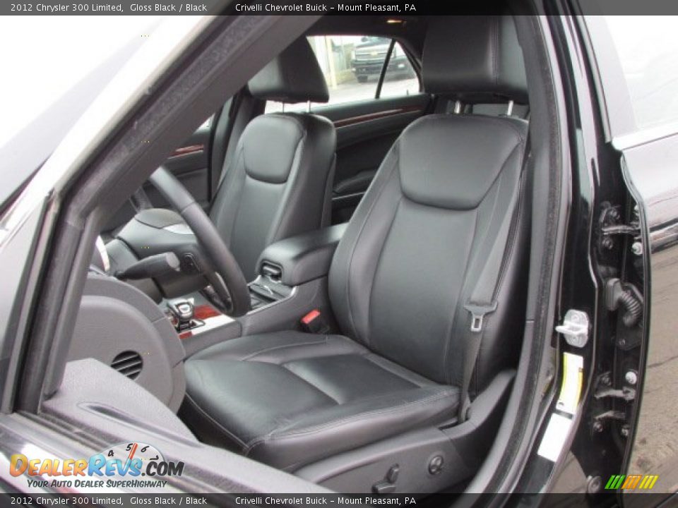 2012 Chrysler 300 Limited Gloss Black / Black Photo #12