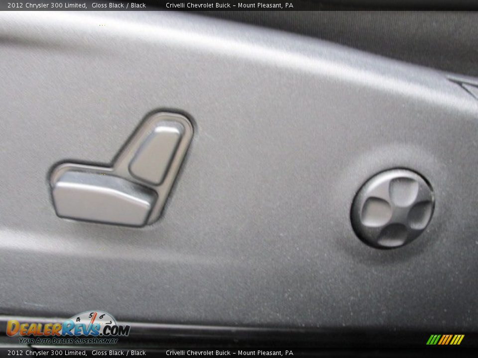 2012 Chrysler 300 Limited Gloss Black / Black Photo #15
