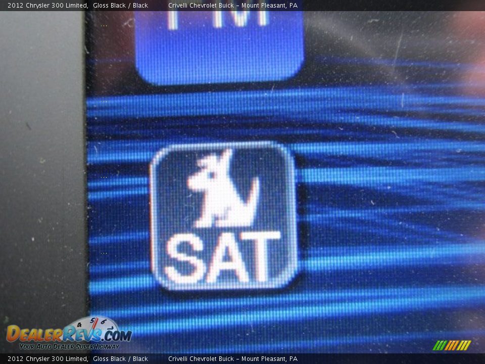2012 Chrysler 300 Limited Gloss Black / Black Photo #20