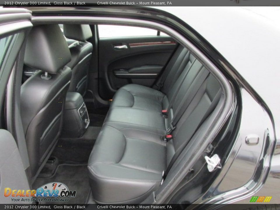 2012 Chrysler 300 Limited Gloss Black / Black Photo #26