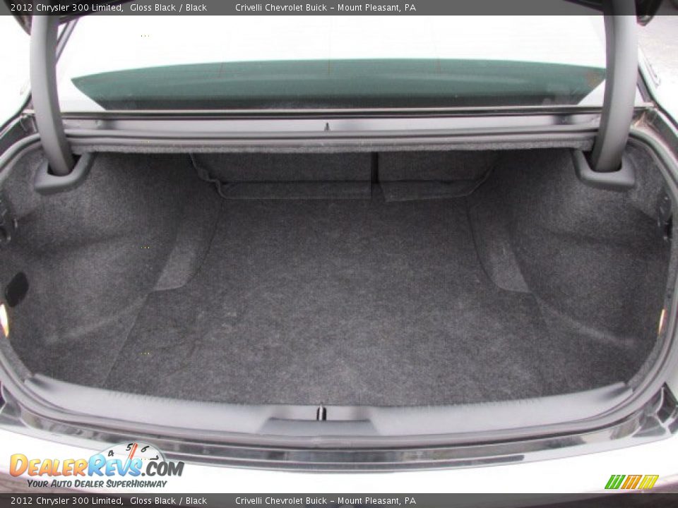 2012 Chrysler 300 Limited Gloss Black / Black Photo #27