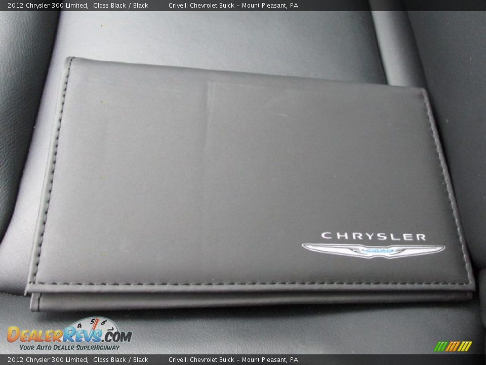 2012 Chrysler 300 Limited Gloss Black / Black Photo #29