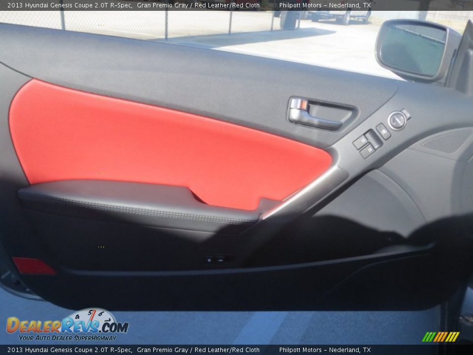 Door Panel of 2013 Hyundai Genesis Coupe 2.0T R-Spec Photo #18