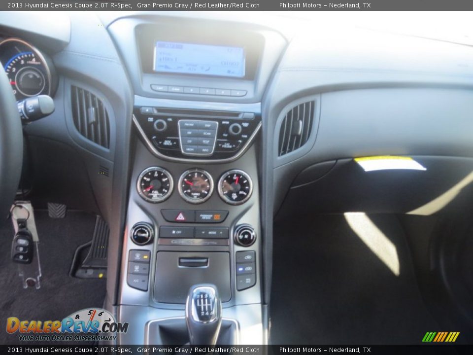 Controls of 2013 Hyundai Genesis Coupe 2.0T R-Spec Photo #25
