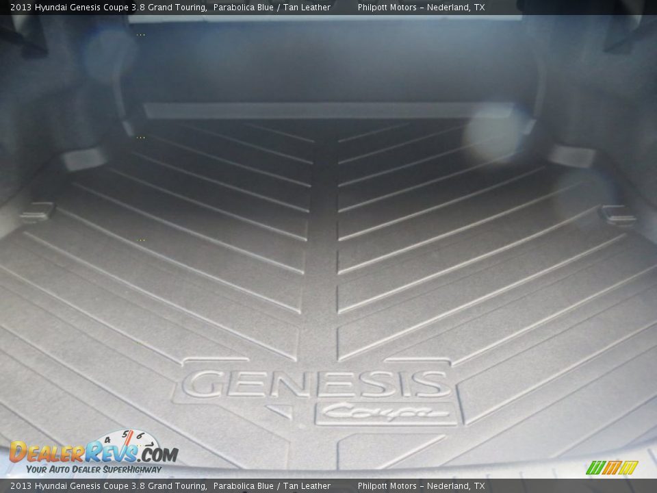 2013 Hyundai Genesis Coupe 3.8 Grand Touring Trunk Photo #16