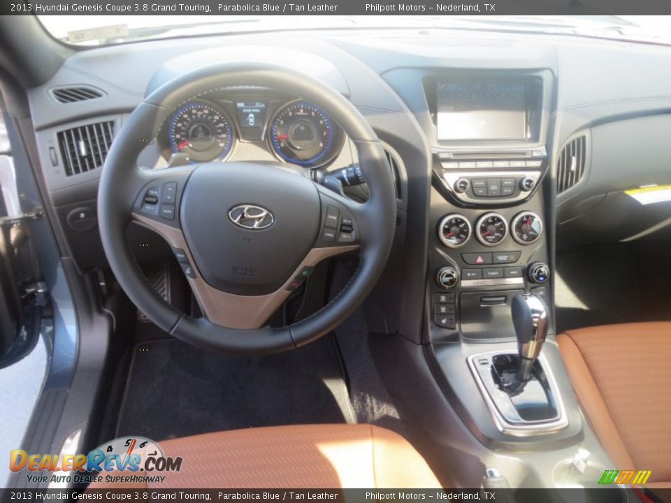 Dashboard of 2013 Hyundai Genesis Coupe 3.8 Grand Touring Photo #25