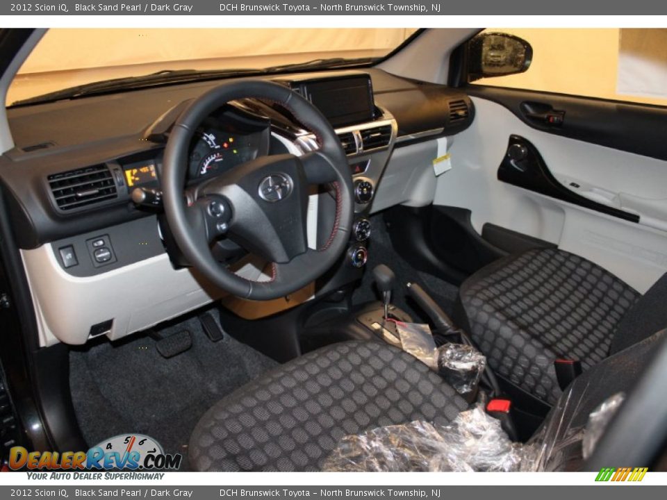 Dark Gray Interior - 2012 Scion iQ  Photo #8