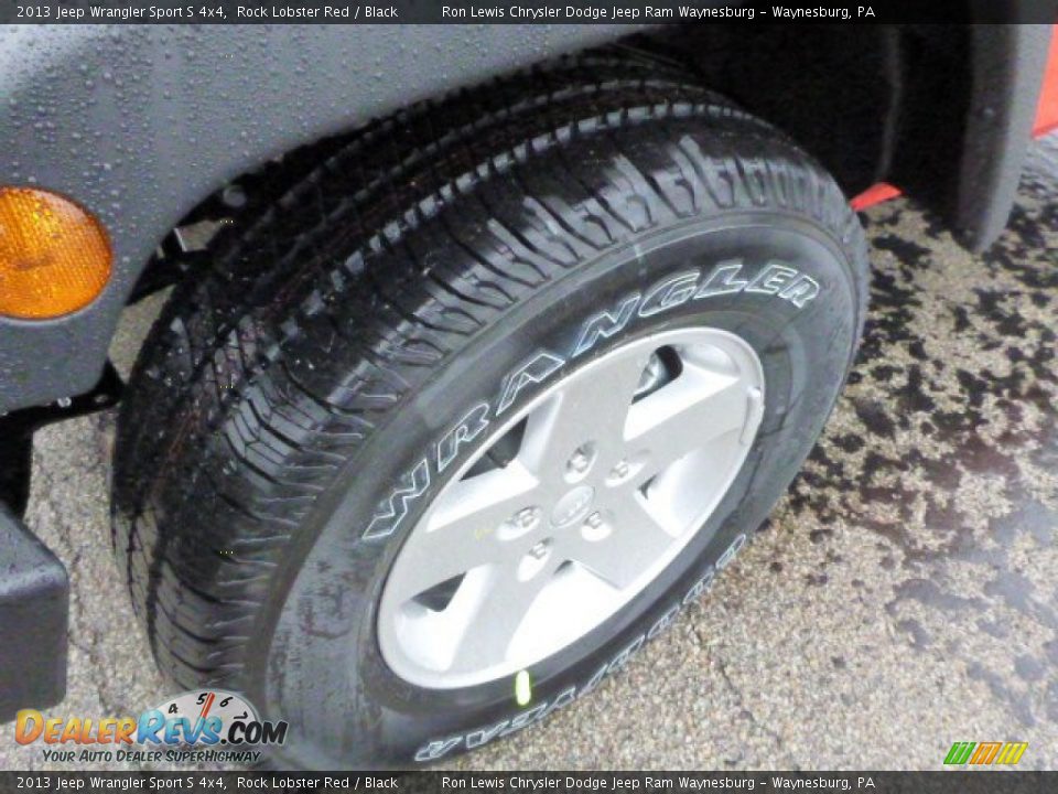 2013 Jeep Wrangler Sport S 4x4 Rock Lobster Red / Black Photo #12