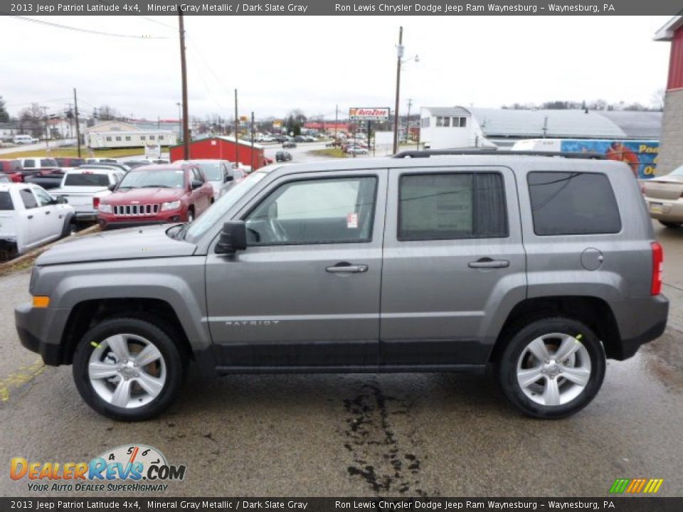 2013 Jeep Patriot Latitude 4x4 Mineral Gray Metallic / Dark Slate Gray Photo #2