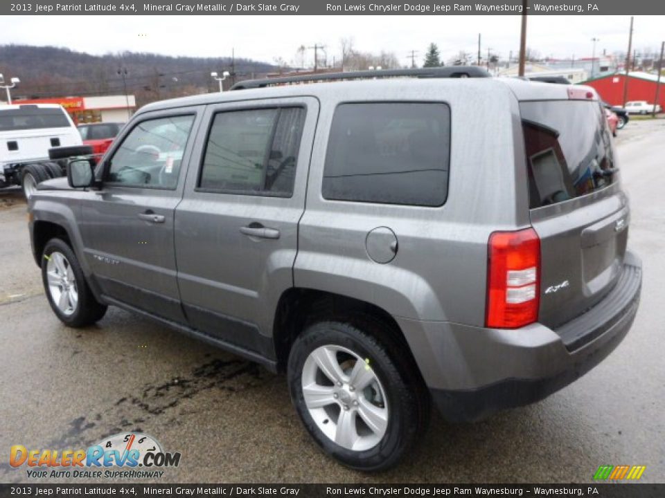 2013 Jeep Patriot Latitude 4x4 Mineral Gray Metallic / Dark Slate Gray Photo #3