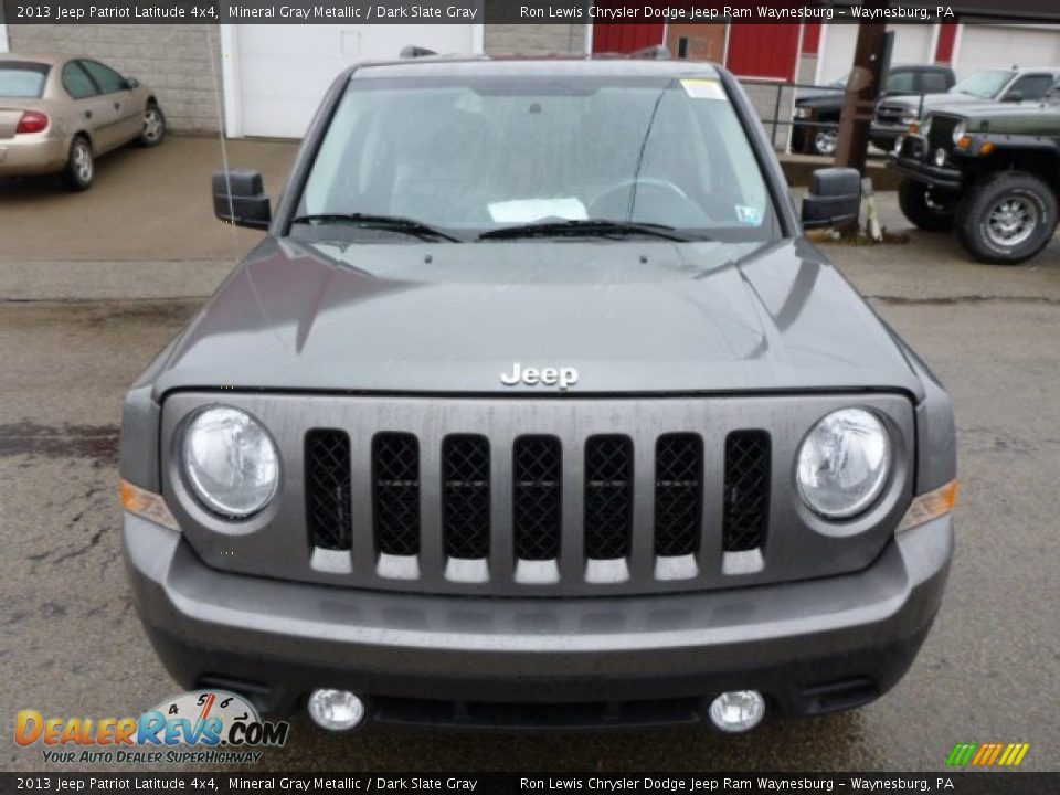 2013 Jeep Patriot Latitude 4x4 Mineral Gray Metallic / Dark Slate Gray Photo #10